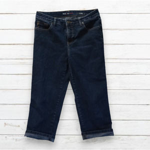 STYLE & Co Dark Wash Capri‎ Size 4